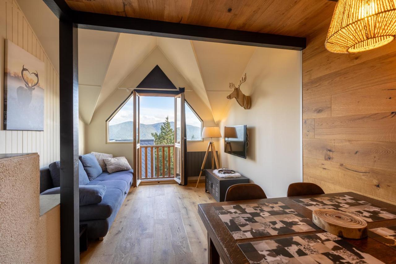 Le Cerf - Duplex Avec Superbe Vue Montagne Apartment Les Angles  Exterior photo